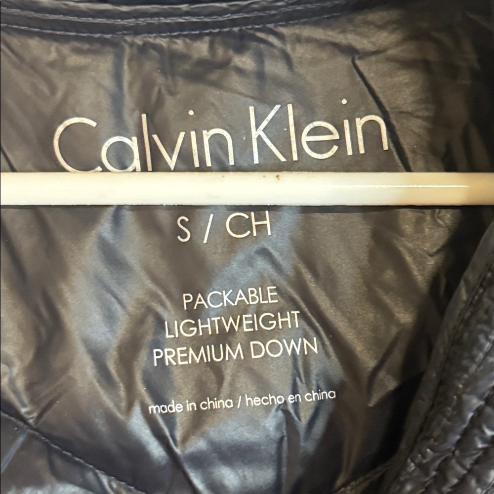 Calvin Klein Women’s Packable Down Puffer Coat Hooded  Size S - Picture 4 of 11